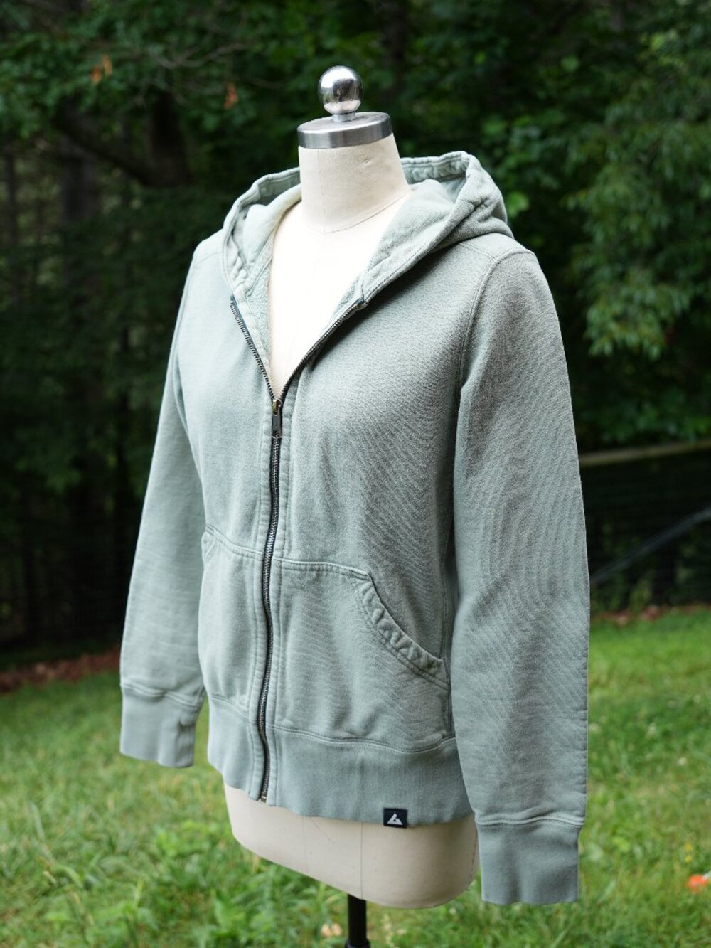 American Giant Classic Full Zip - Green Slate